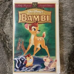 Walt Disney 55th Anniversary Bambi VHS